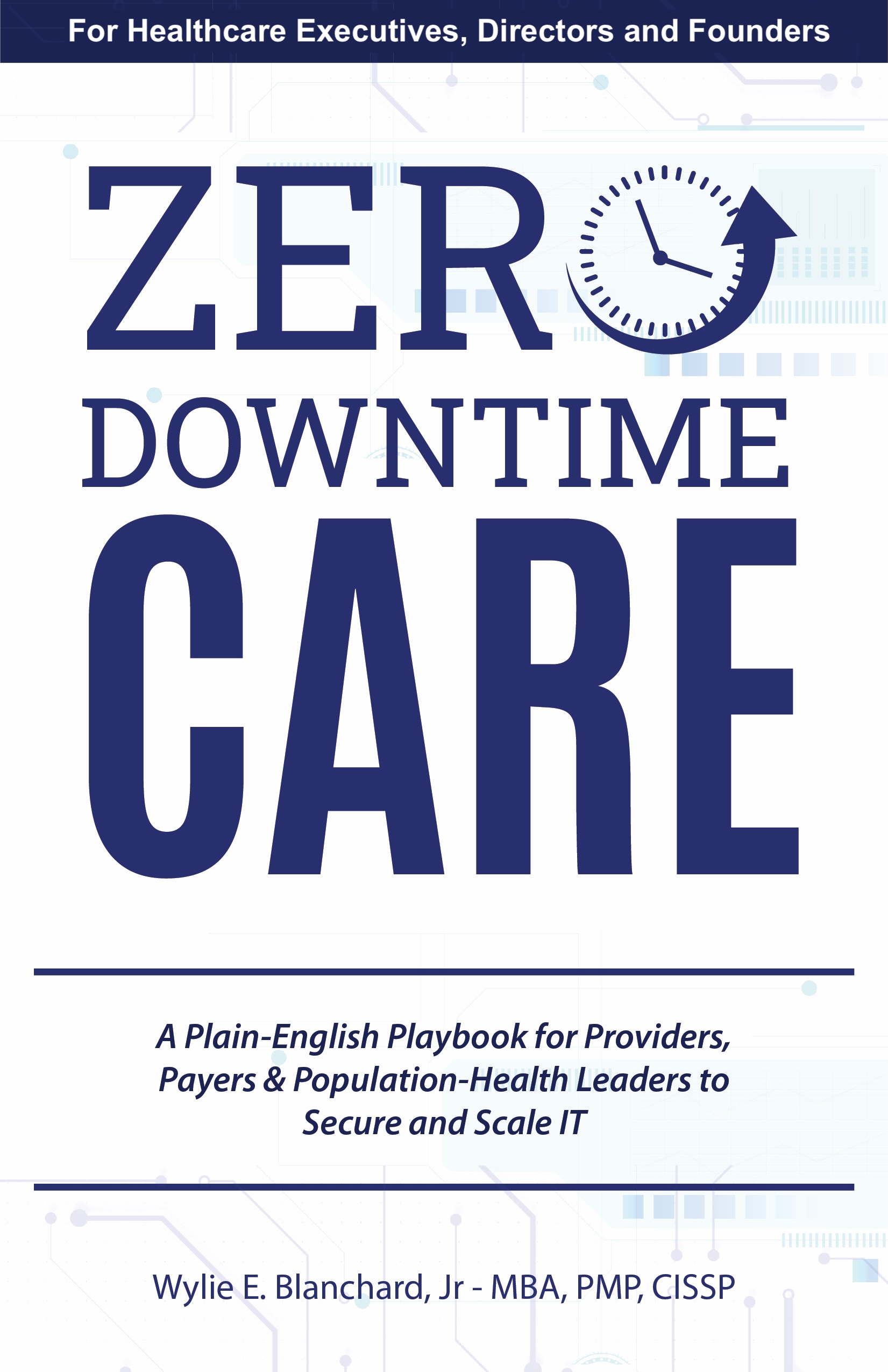 Zero-Downtime Care Cover Reveal: Front Cover Reveal