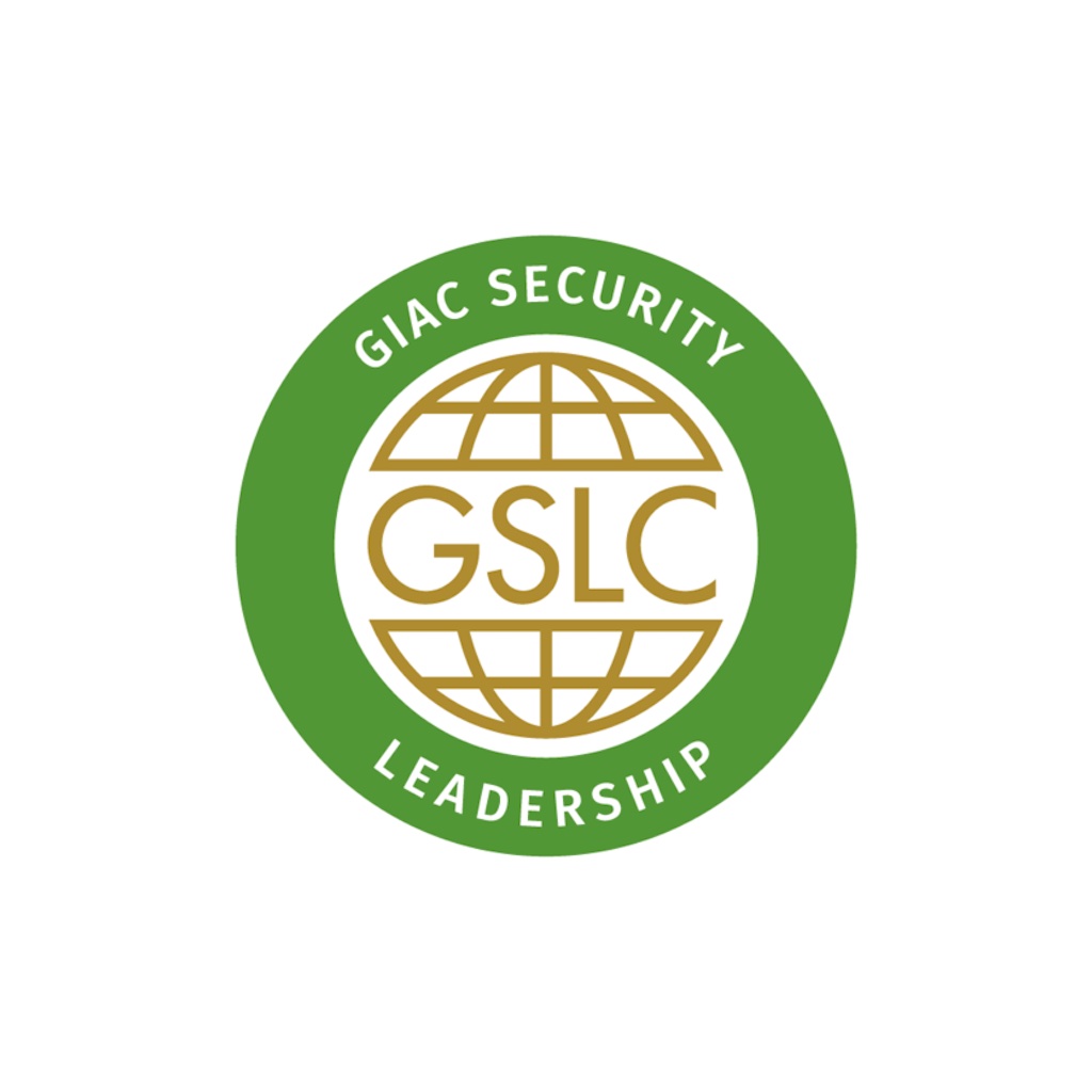 GIAC Security Leadership (GSLC) logo