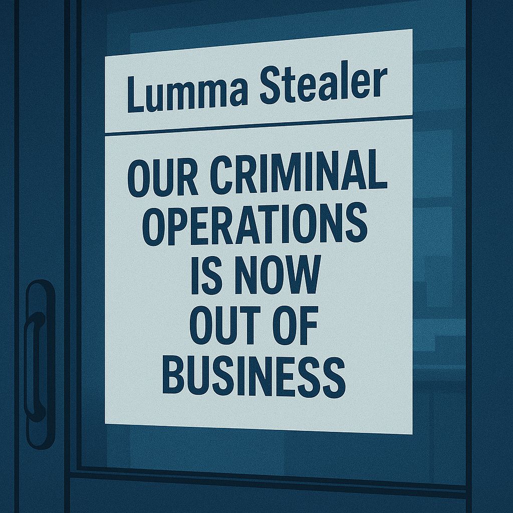 Lumma Stealer: Our criminal operations is now out of business Lumma Stealer: Our criminal operations is now out of business