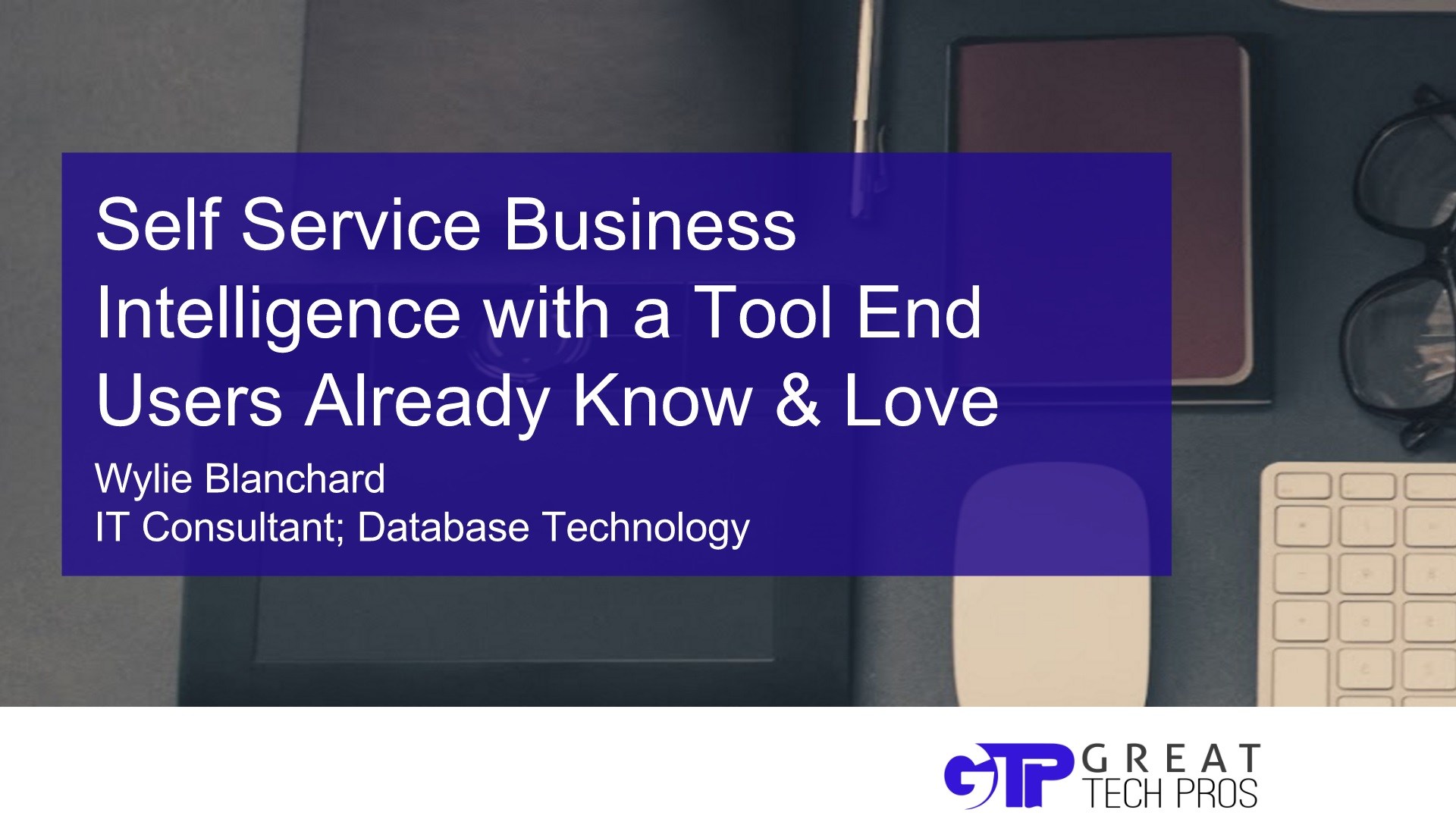 Self Service BI With a Tool End Users Already Know & Love – @CNUG_