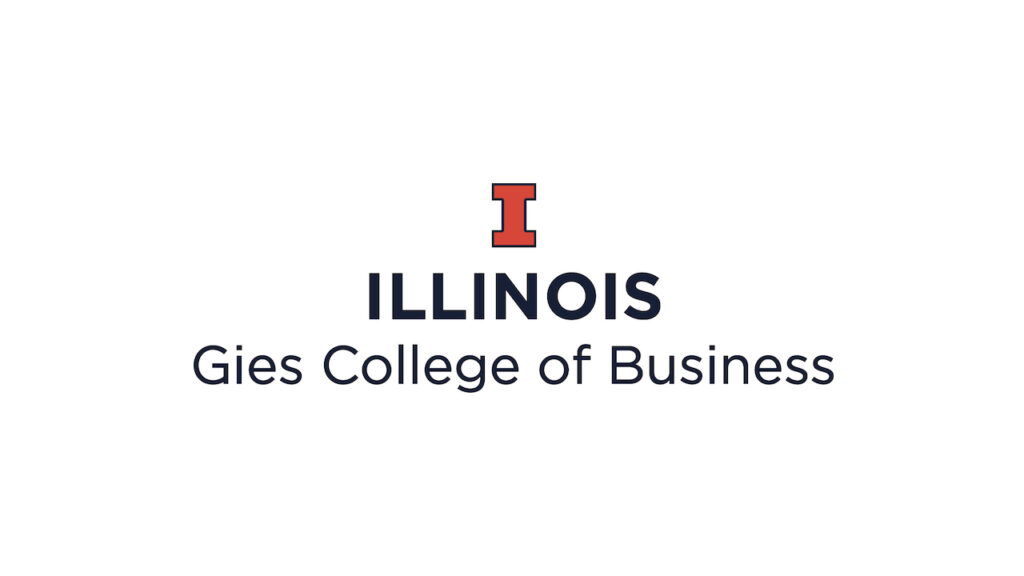 logo for University of Illinois at Urbana-Champaign Gies College of Business