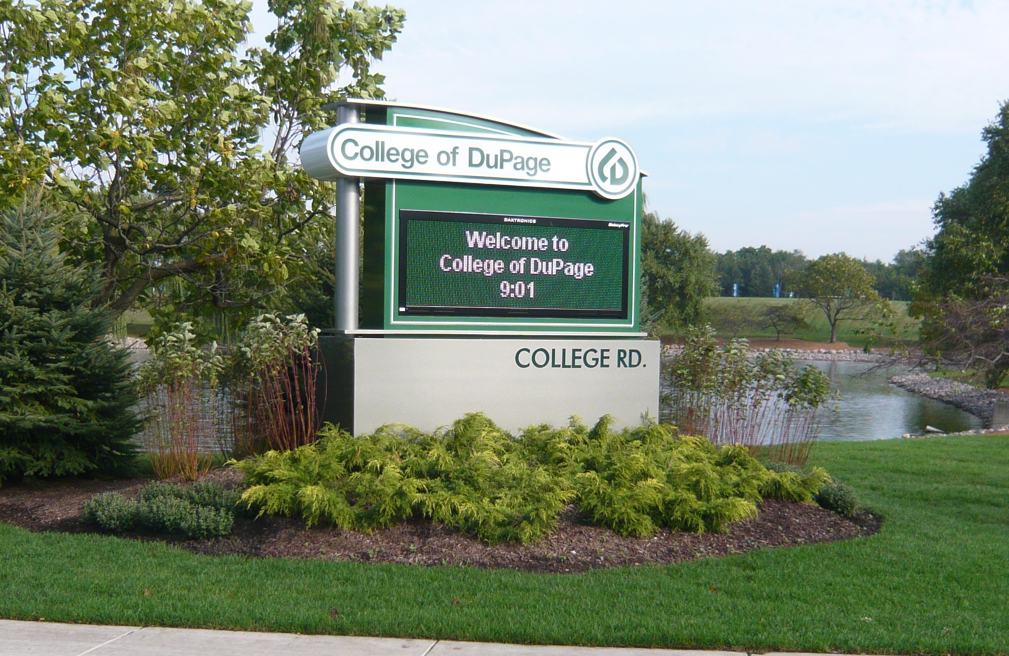 College of DuPage Welcome - College Rd - Wylie Blanchard